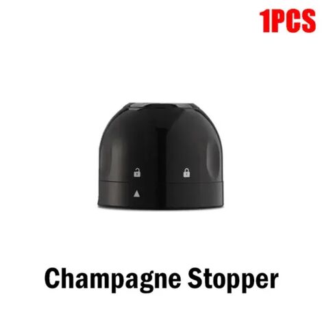 1 pieza Tapón de silicona para botella de vino tinto vacío Tapón de sellado para botella de champán vacía Mantiene el vino fresco Herramientas de bar Champán 1 pieza