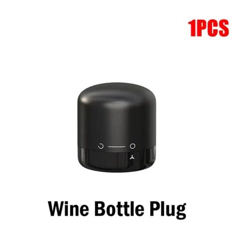 1 pieza Tapón de silicona para botella de vino tinto vacío Tapón de sellado para botella de champán vacía Mantiene el vino fresco Tapón de vino Herramientas de bar Botella de vino 1 pieza