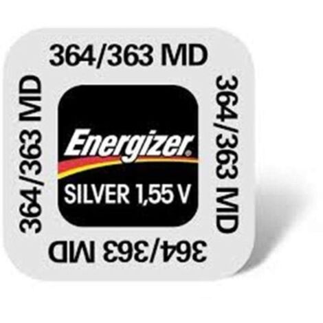 1 Pile 364/363 Silver ENERGIZER
