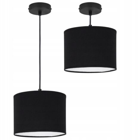 1-PLAFONNIER PLAT SUSPENDU, ABAT-JOUR, COULEURS