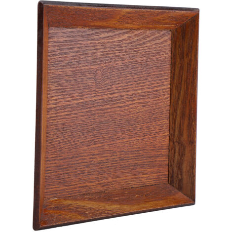 1 Plateau Carré en Bois pour Sushi, Gâteaux Secs et Desserts - Service de Table Élégant