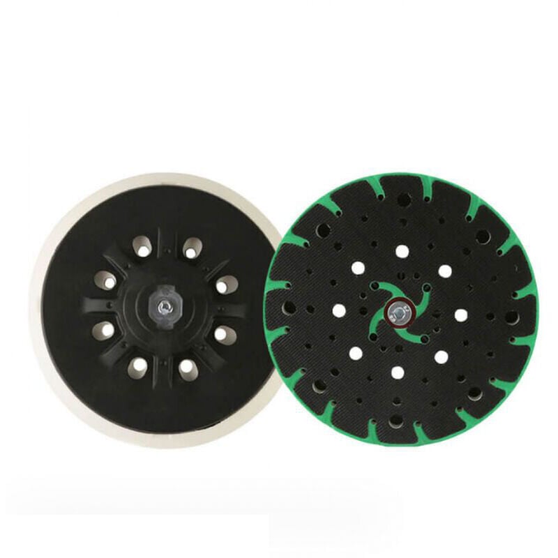 SNQ - 1 plateau de ponçage souple pour ponceuse excentrique Festool 150 mm –Filetage De Raccordement M8,Compatible Avec pour Festool Rotex ro, ets