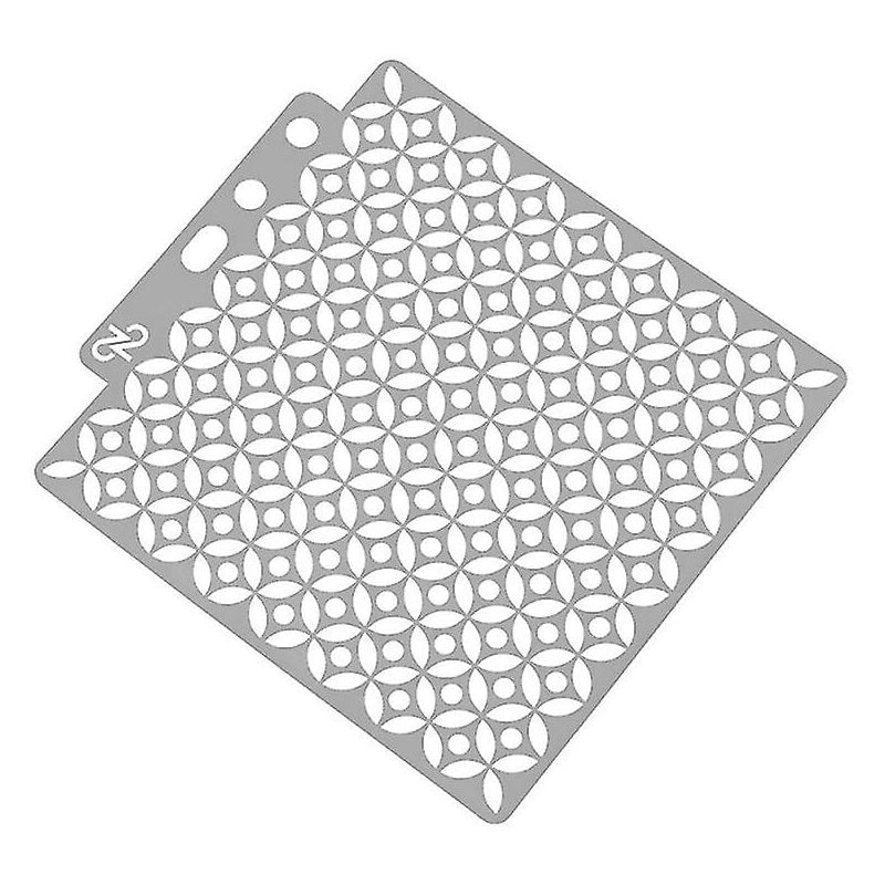 1 pochoir de dessin pratique