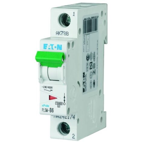 1-poliger Überstromschutzschalter PLSM-C6-MW