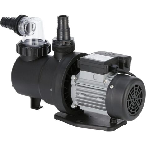 1 Pompe De Filtration, 250 W, 7 M³/h, Auto-amorçante, Pour Piscine Jusqu'à 35 M³