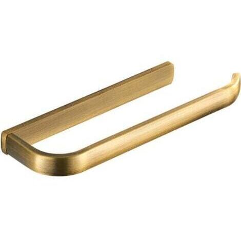 1 portasciugamani in ottone spazzolato color oro per il bagno, portasciugamani da parete antiruggine, accessori per il bagno, portasciugamani