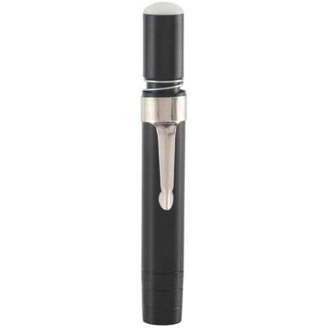 1 porte-craie en alliage d'aluminium noir (noir)