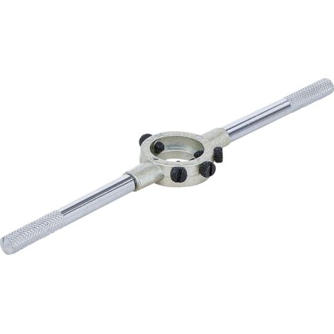 1 Porte-filières, Acier, Zinc coulé sous pression, 20 x 5 mm, Pour filetage manuel