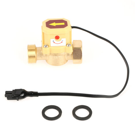 1 Pumpendruck- und Wasserdurchflusssensor, G3/4-Gewinde, 0,6 MPa