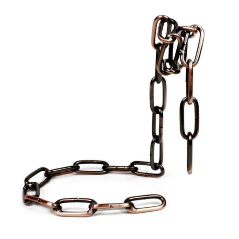 Image of Cyslmuk - 1 pz. Catena magica per bottiglia in bronzo, portabottiglie di vino rosso alla moda, ornamenti creativi per portabottiglie di vino in ferro