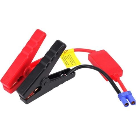 1 pz. Cavo di avviamento 200A, cavo di avviamento di ricambio per auto, morsetto a coccodrillo per connettore EC5 per avviatore di emergenza portatile per auto da 12 V