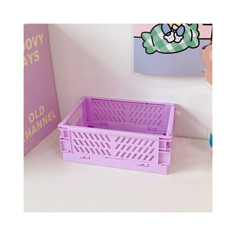 1 pz Desktop cestini portaoggetti in plastica