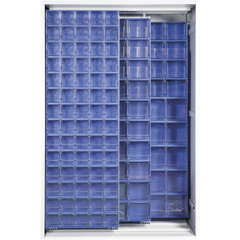 Armadio 2 Pannelli Scorrevoli Cristal Box154 Cass