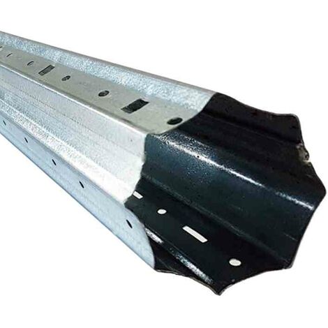 RULLO PALO OTTAGONALE ASSE TAPPARELLA TAPPARELLE 60 MM 1 MT METRO 100 CM ZINCATO