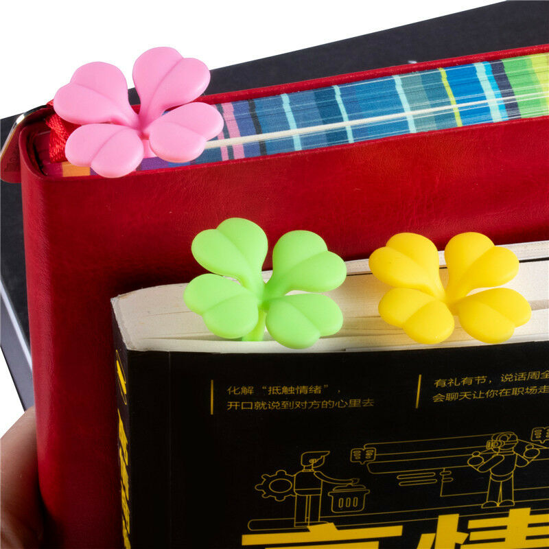 1 pz Giallo Verde Foglia Segnalibro Kawaii