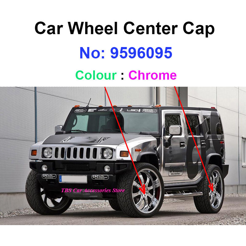 1 pz GM OEM Factory Chrome 20 coprimozzo