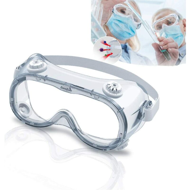 Image of 1 pz occhiali di sicurezza anti-spruzzo antipolvere antivento lavoro laboratorio occhiali protezione degli occhi ricerca industriale occhiali di