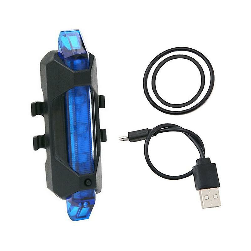 1Pcs Ricaricabile usb led mtb Fanale posteriore