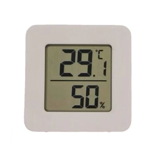 1 pz Termometro Igrometro Termico Digitale per Interni Temperatura e Umidità Interna Digitale per Casa, Ufficio, Camera da Letto, Serra, Magazzino, Cantina