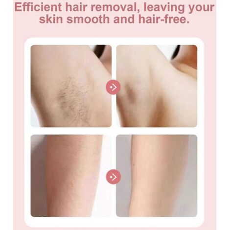 1. Rasoir électrique féminin pour aisselles, corps entier et zone intime, lame dense, épilation douce, rechargeable.