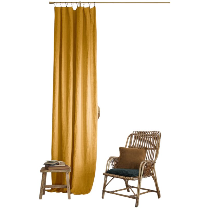 1 Rideau 140 x 270 cm Soline Miel
