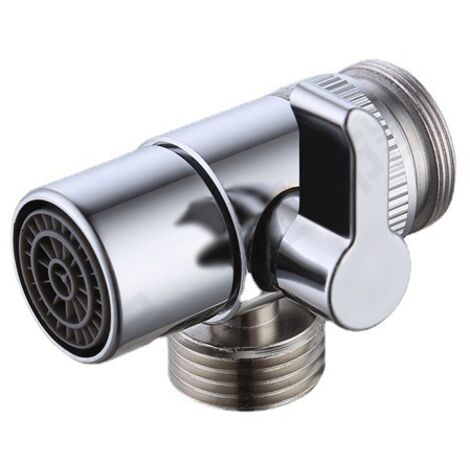 1 Robinet d'arrêt de douche, inverseur en laiton, G1/2 Sho-AquaForge