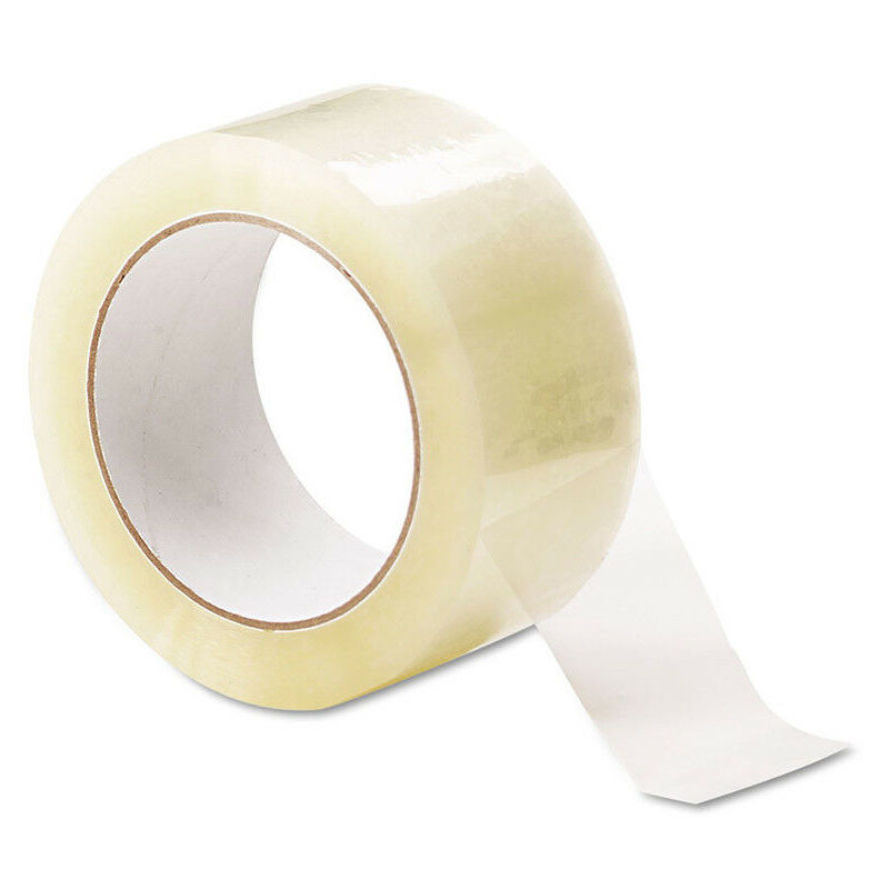 Image of 1 rotolo di nastro adesivo scotch per imballaggio 4,5 x 200 mt trasparente