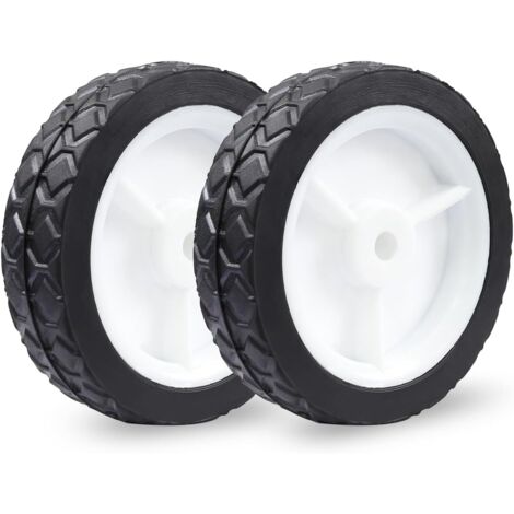 1 Roue Tondeuse,Diamètre 125 mm,Axe 12,8 mm,Caoutchouc Plastique,Tondeuse Électrique Thermique