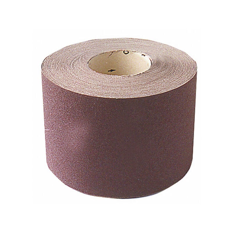 Comet - 1 rouleau abrasif toile 75 mm x 25 m. Gr 180 - ponceuse cylindre