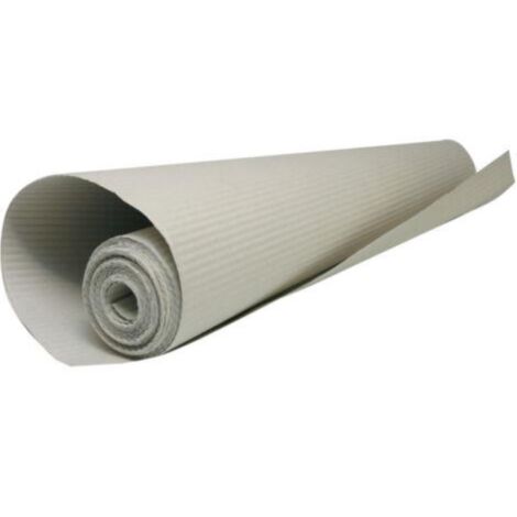 1 rouleau carton ondule' mesure 1 x 45 me'tres La Havane Protection Revetement de sol Peinture Revetement de sol Travaux Re'novation - Fabrique' en Italie