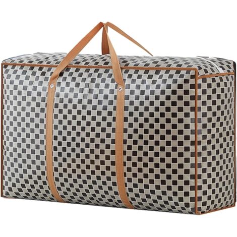 1 sac de rangement de rangement, sac de rangement étanche à l'eau et à la poussière, sac de rangement de grande capacité, organisateur de déménagement, vêtements, sacs d'emballage de courtepointe