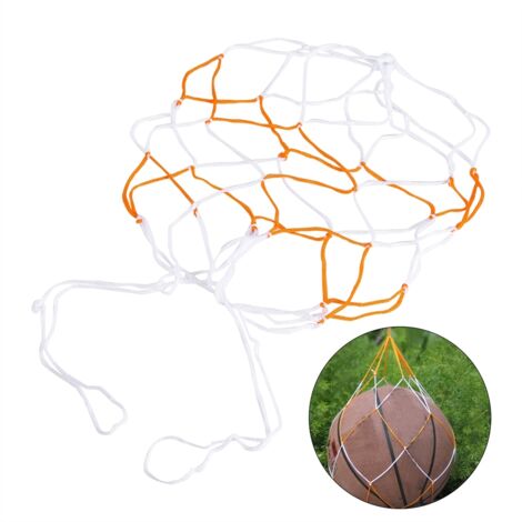 1 Sac de Transport en Nylon Résistant pour Ballon de Basket, Football, Volley