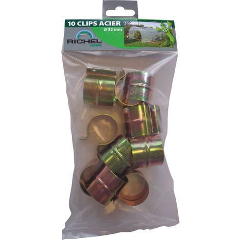 1 sachet de 10 Clips serre