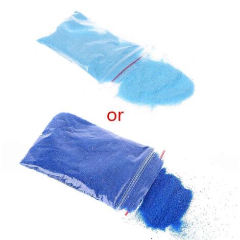 1 Sachet de Sable Bleu pour Décoration de Micro-Paysage, Sablier et Fête