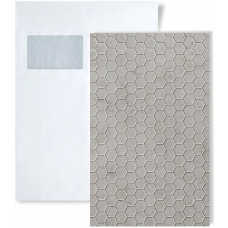 1 SAMPLE PIECE S-22712 WallFace COMB VELVET PearlFABRIC Collection  Wall panel SAMPLE in DIN A5 size