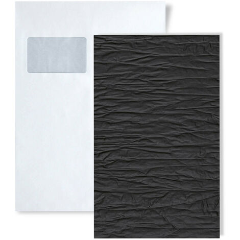 1 SAMPLE PIECE S-24936 WallFace CRASHED Graphite BlackSTRUCTURE Collection  Wall panel SAMPLE in DIN A5 size