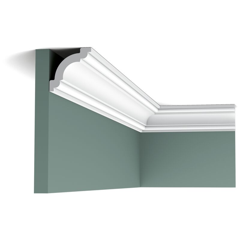 Confezione da 4 metri Cornice classica con curve eleganti CX124