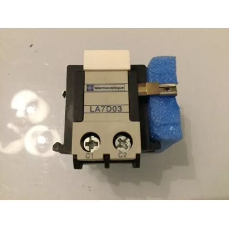 1 SCHNEIDER LA7D03Q 380V OLR TRIP RESET UNIT , D‚àö√¢CLENCHEUR, LA7D03
