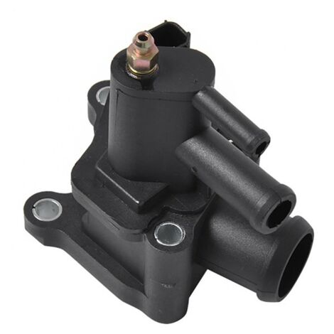 1 Schwarze ABS+Metall-Thermostat-/Reglerabdeckung für Chrysler Dodge 47926