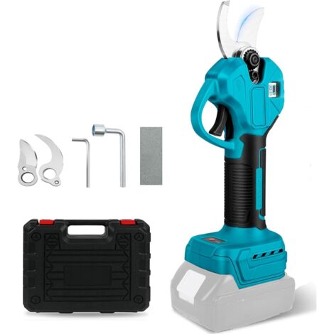 1 Sécateur Électrique, Moteur Sans Balais, Lame Acier SK5, Compatible Makita 18V, Pour Vigne, Arbre Fruitier