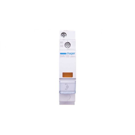 1 Segnalatore Luminoso Arancione 1M ( HAGER cod. SVN123 )