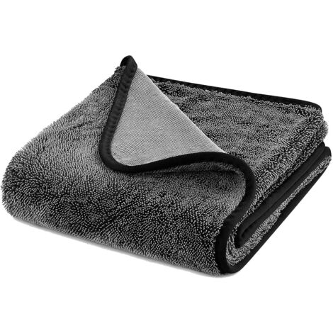 1 serviette de nettoyage grise simple couche 600 g - 50 x 80