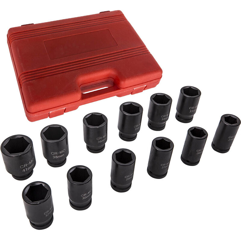 Image of 1 Set / 12 Pieces Remover Installer Tool Kit 3/4 Inch Drive Striking Tool