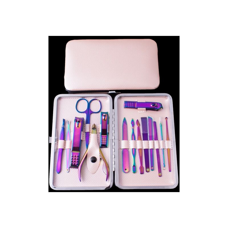 1 Set arcobaleno camaleonte Manicure kit per
