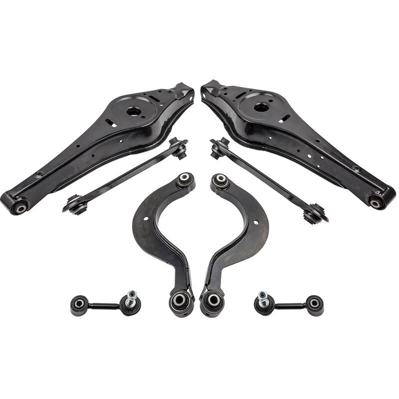 Arrière for Vw Golf Eos Touran Tiguan Kit Triangle Bras De Suspension Biellette