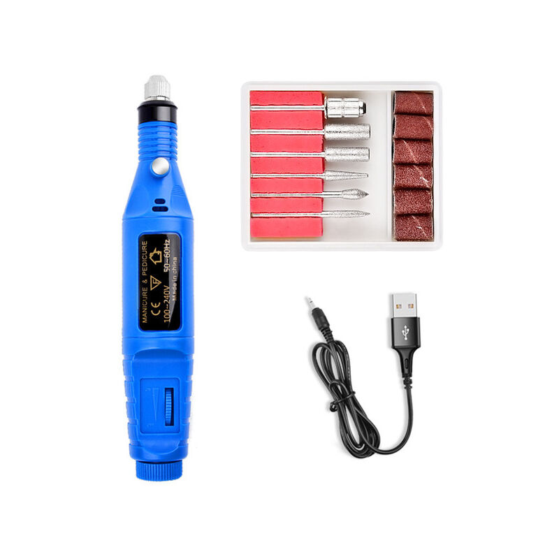 1 Set di strumenti elettrici per lucidare le