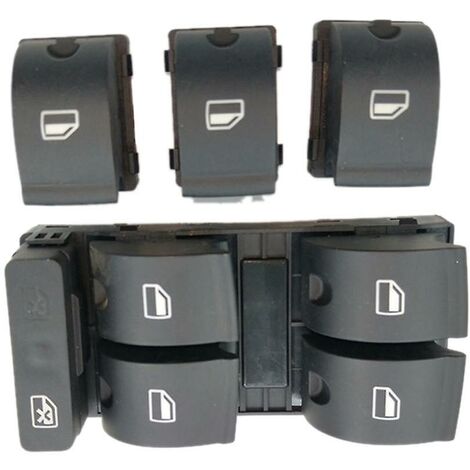 1 Set Electric Power Control Switch Button 8ed959851 / 8ed959855 Für A4 B6 B7 Limousine 2005-2008