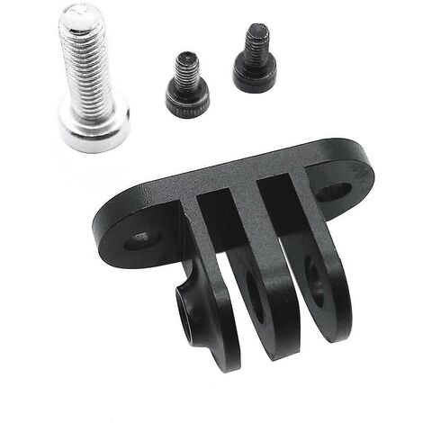 1 Set Fahrrad-Frontmontage-Lichthalter horizontal unter hängender Basis für 360-Kamera-Adapter