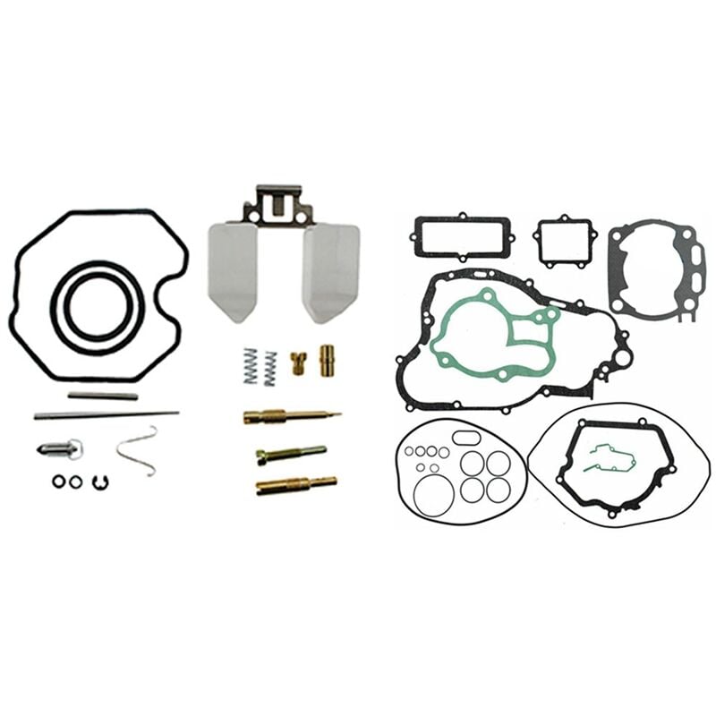 1 Set Komplette Dichtung Kit Motor Set Für Yamaha YZ250 1999-2017 & 1 Set Vergaser Rebuild Kit Für honda | 04537371504746 1 Set Komplette Dichtung Kit Motor Set Für Yamaha YZ250 1999-2017 & 1 Set Vergaser Rebuild Kit Für honda | 04537371504746