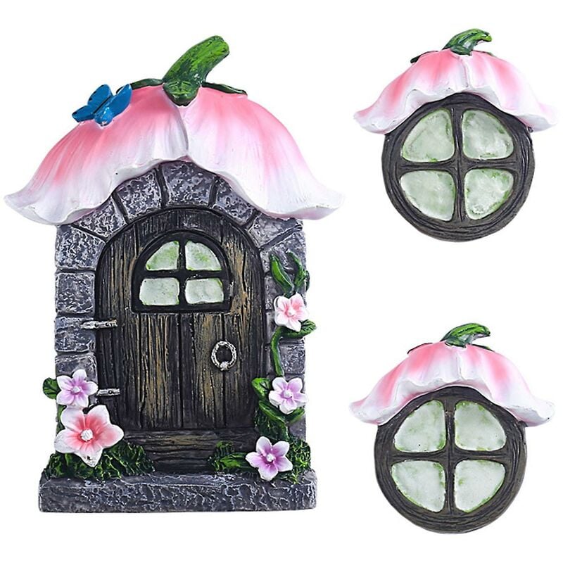 1 Set Porta Fata in Miniatura a Forma Vivida Porta...